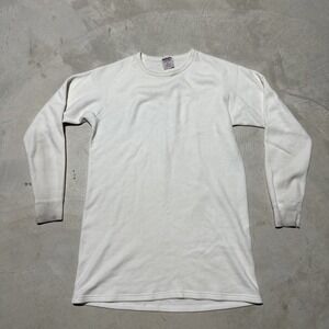 Vintage Damart Shirt Men's SZ L Thermolactyl Base Layer 3/4 Sleeve Sweatshirt